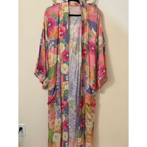 Spell Carrie Ethereal Hippie Robe Coverup M/L - Picture 2 of 8